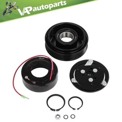 Kit de embrague compresor de aire acondicionado para Dodge Dakota Jeep Cherokee Wrangler TJ con 6 ranuras Foto 1 de 4