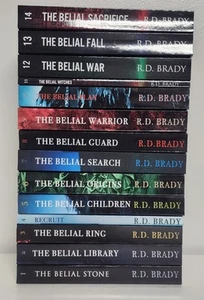 The Belial Series by R. D. Brady Rare OOP Complete Set Vol 1-14 W/ Fast Shipping - Picture 1 of 8