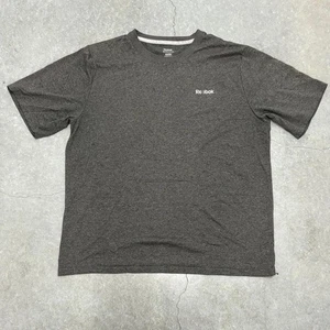 Reebok PlayDry T-Shirt uni grau - Bild 1 von 5
