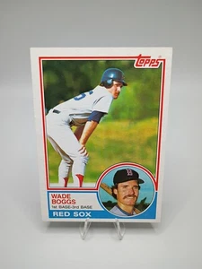 1983 Topps #498 Wade Boggs Rookie Card RC Boston Red Sox - Picture 1 of 2