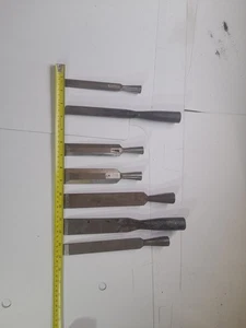 Vintage Socket Chisels Hildick, Greaves And Others - Picture 1 of 13
