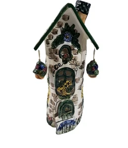 Casa girasole in ceramica Heather Goldminc di Blue Sky Clayworks c.2000 bellissima  - Foto 1 di 8