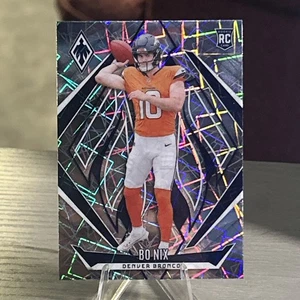 2024 Panini Phoenix - Rookies Bo Nix #159 Lazer (RC) - Picture 1 of 2