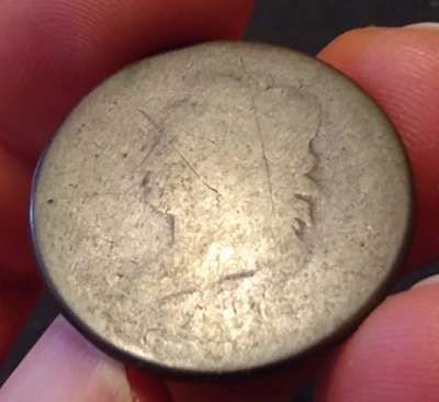 Turbante de centavo grande cabeza clásica 1808 pr fr ag verdadero lowball moneda tipo raro Foto 1 de 4