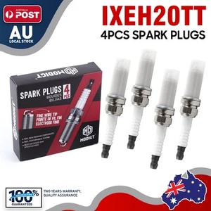 Set of 4X IXEH20TT Iridium TT Spark Plug For Nissan X-Trail T31 QR25DE 2.5L - Picture 1 of 9