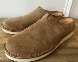 Astorflex Sandflex Mens Vera Pelle Leather Suede Slippers Shoes Size 44 US 10.5 - Picture 1 of 17