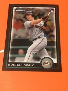 2010 Bowman Chrome Draft #BDP61 Buster Posey RC Mint Giants HOF ￼ROOKIE
