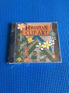 Sealed New CD ROM Cd-Rom Hawaiian Clip Art Design elements Volume 2 Pc/Mac - Picture 1 of 3