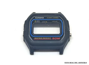 ORIGINAL VINTAGE CASE CENTER CASIO REPLACEMENT W-59-1VU QW.590 YEAR 1989 NOS - Picture 1 of 5