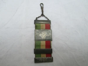 Studentika Chatelaine Uhrenzipfel Uhrenkette Uhrenanhänger BURSCHENSCHAFT GROß - Bild 1 von 6