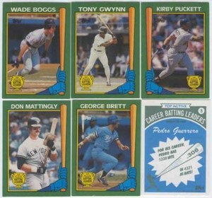 Pedro Guerrero #6 1990 Topps Batting Leaders green