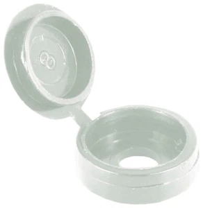 24 x SCREW CUPS AND COVER SURFACE WASHERS FOR screw SIZES 10-12-14 WHITE One S - Picture 1 of 1