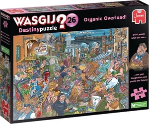 Jumbo Wasgij Destiny 26 - Organic Overload 1000 Piece Jigsaw Puzzle - Picture 1 of 4