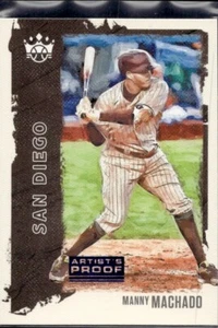 Manny Machado - 2021 Donruss Diamond Kings - Artist's Proof #100 - Bild 1 von 2