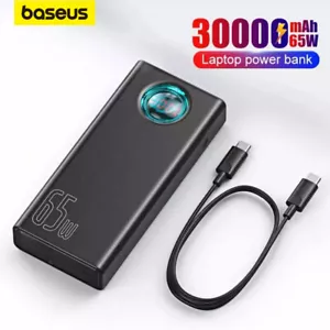 Baseus Power Bank 30000mAh PD 65W/140W QC4.0 Schnellladung USB C Externer Akku - Bild 1 von 15