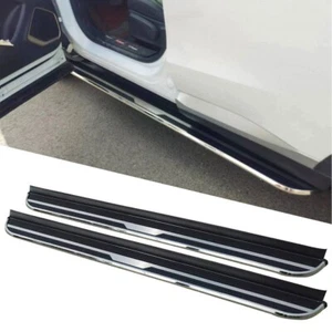 2Pc Side Step Pedal Running Board Nerf Bar Fit for Jaguar E-PACE 2017-2023 2024 - Picture 1 of 6