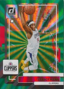 2022-23 Panini Donruss - Terance Mann #125 Holo Green Laser - Picture 1 of 2