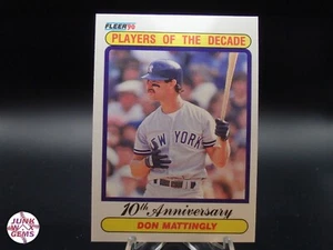1990 Fleer Players of the Decade 10th Anniversary #626 Don Mattingly NM - Picture 1 of 2