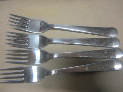 LOTE DE 4 CUBIERTOS DE ACERO INOXIDABLE IKEA 22185 HORQUILLA DE CENA 7 1/2 " Foto 1 de 4