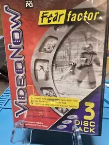 VideoNow PVD Fear Factor 3 Pack Episode Remix 2003 Hasbro Personal Video Disc - Picture 1 of 14
