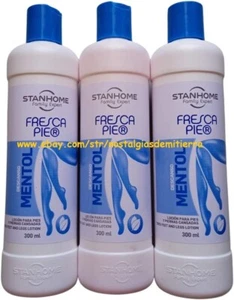 FRESCA PIE MENTOL PARA PIERNAS Y PIES CANSADOS O INFLAMADOS DE STANHOME SET DE 3 - Bild 1 von 3