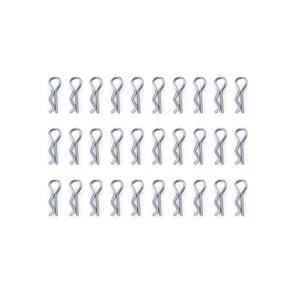 FLYXM 30/50PCS Body Clips Shell R Pin for RC 1:5 1:8 1:14 1:18 1:24 Buggy Car - Picture 1 of 19