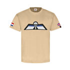 Dutch Parachutist Badge NL GB Holländische Fallschirmjäger Tshirt sand #31753