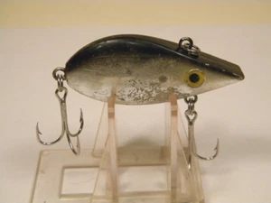 Vintage Storm Texas Shad Black Chrome Rassel Crankbait Köder - Bild 1 von 3