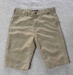 Hurley Kids Nike Dri-Fit Boys Size 30W X 20 Beige Khaki Hybrid Casual Shorts - Picture 1 of 9