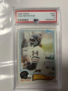 1982 Topps Walter Payton #302 Psa 7 - Picture 1 of 2