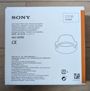SONY Lens Hood ALC-SH161 for E 16-55mm F2.8 G (SEL1655G) NEW - Picture 1 of 3