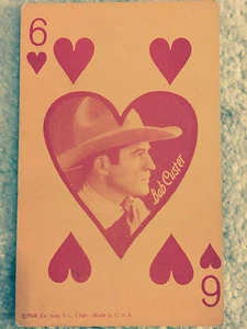 Bob Custer Cowboy Western 1928 Ex. Supply Company Arcade Card Silent Star Rodeo - Picture 1 of 2