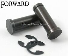 2 T-Top 1" Coil Cores 8-32 thread with E-Clips 3/8" 5/16" Tattoo Machine Parts 