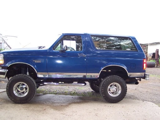 Ford F150 F250 F350 1987-1996 plataforma corta extendida panel basculante moldura 6" Foto 1 de 1