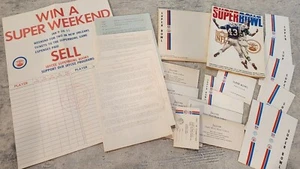1969 NFL AFL Super Bowl Program Jets-Colts Championship W/1970 Jaycee Order Pack - Picture 1 of 22