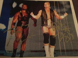 Dolph Ziggler & Big E Langston WWE signiertes 8x10 Foto - Bild 1 von 1