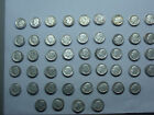 1946-1964-P-D-S Silver Roosevelt Dimes (48 coins) Average Circulated condition