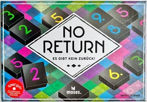 No Return Moses Familienspiel Legespiel Kinderspiel Sammelspiel Zahlenspiel Neu - Picture 1 of 9