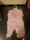 Baby C 2 Piece Baby Suit Jacket & Joggers Pink Bnwt Size 3/5 Months