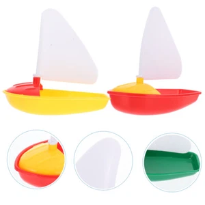 Vasca da bagno giocattolo vela acqua bambini piscina bambino bambino barca per piccole barche - Foto 1 di 12