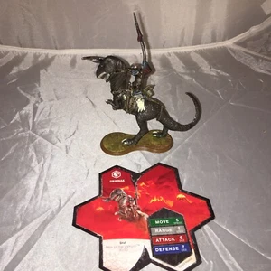 Figuras Heroscape Batalla de Todos los Tiempos Grimnak y Tarjeta - Imagen 1 de 3