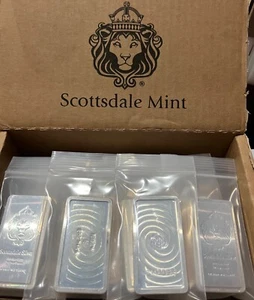 10 oz Scottsdale Stacker .999 Silver Bar✅ - Picture 1 of 5