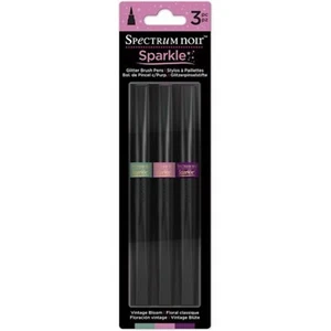 Spectrum Noir Glitter Brush Pens Vintage Bloom - SPECN-SPA-VIN3 - Picture 1 of 1