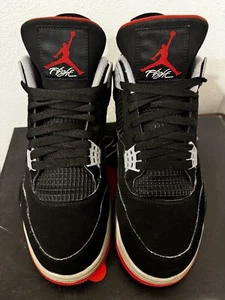 Größe 11,5 - Jordan 4 Retro Bred  - Bild 1 von 11