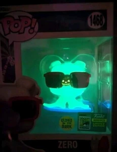 SDCC 2024 OFFICIAL STICKER FUNKO POP NBC LE 3000 ZERO GITD + Pop Protector.  - Picture 1 of 9