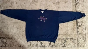 VTG Cheek-O Sportswear Grandma Core Sweatshirt XL Hearts - Picture 1 of 15
