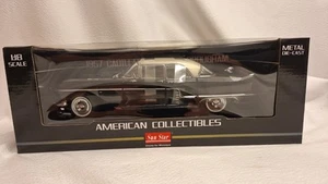 Sun Star 1957 Cadillac Eldorado 1:18 Scale Black Item #4001 - Picture 1 of 7