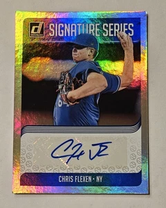 CHRIS FLEXEN RC 2018 Panini Donruss - Signature Series #SS-CF Mets - Picture 1 of 3