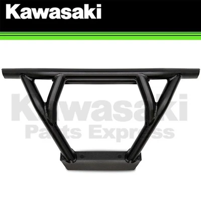 NUEVO 2026 GENUINO KAWASAKI TERYX4 TERYX5 H2 ALUMINIO PREMIUM PARACHOQUES DELANTERO NEGRO Foto 1 de 4