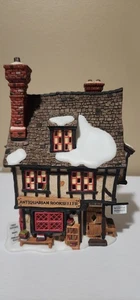 Librería antigua vintage Dept 56 Dickens' Village casa iluminada 58508 - Imagen 1 de 10